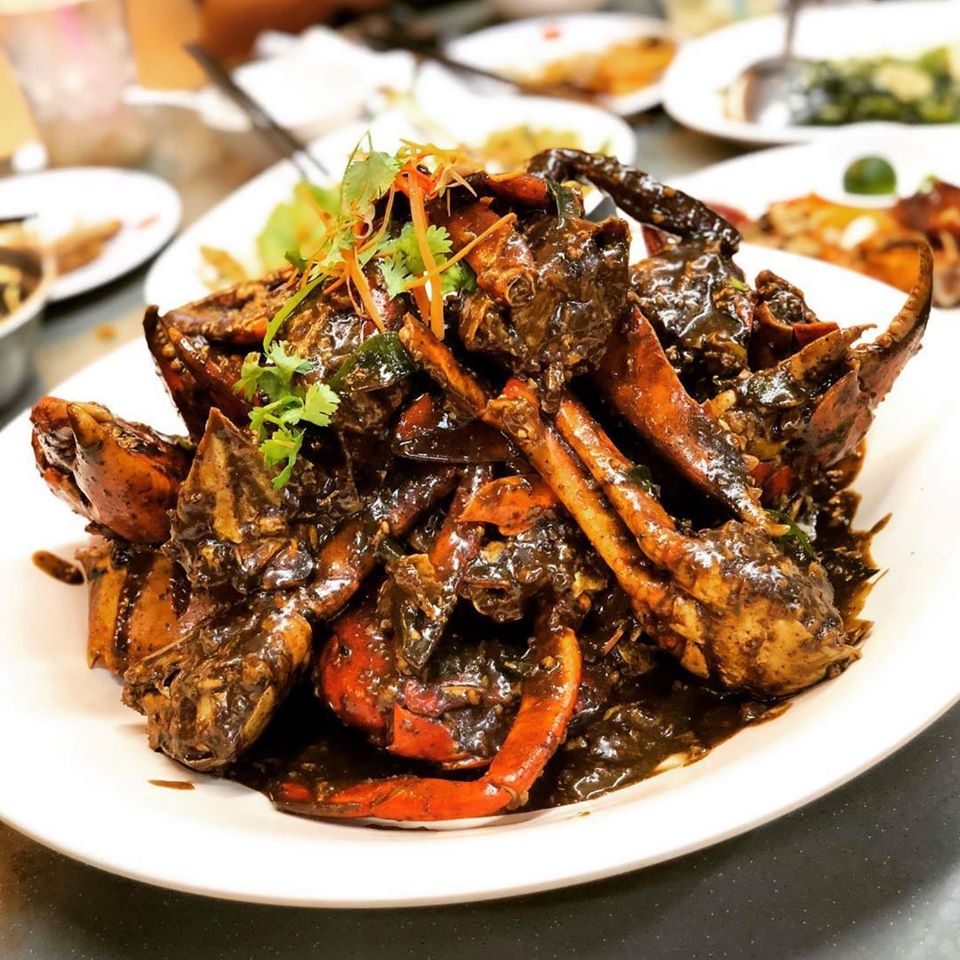 52.Stir fry Black Pepper Crab Singapore