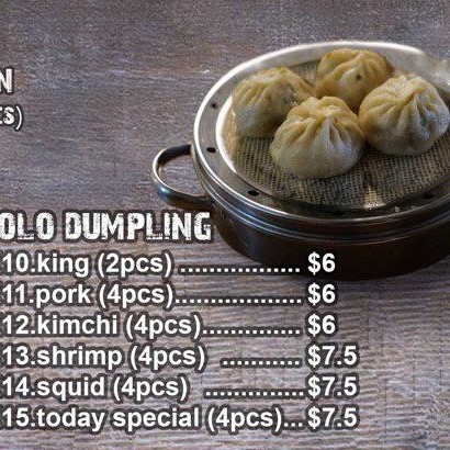 K15 Today Special Dumpling