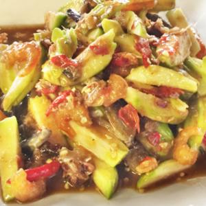 38.Hot and Spicy Mango & Otaheite Apple Salad with Kapik