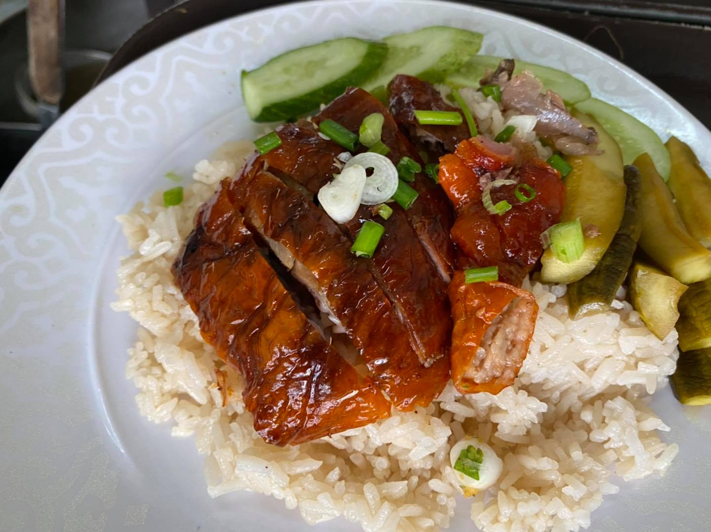 8.Rice with crispy pork