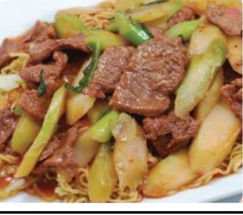 157.Fried Noodle with Pork