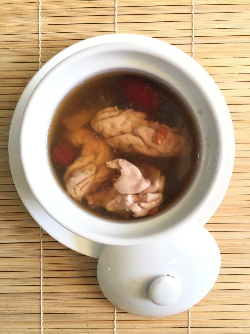 23.Pork brain soup