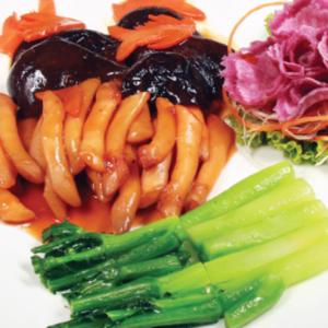 13.Seafood Stir Fry  Sea Asparagus Red Sauce