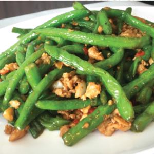 154.Green Bean with Mincemeat