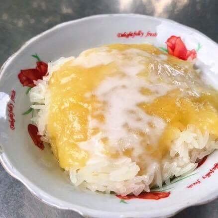 16.Durian Sticky Rice