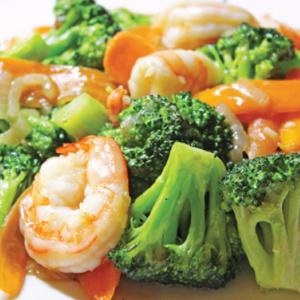 173.Shrimp with Broccoli