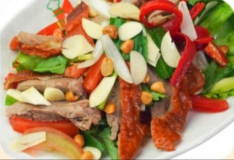 10.Thai Style Roasted Duck Salad