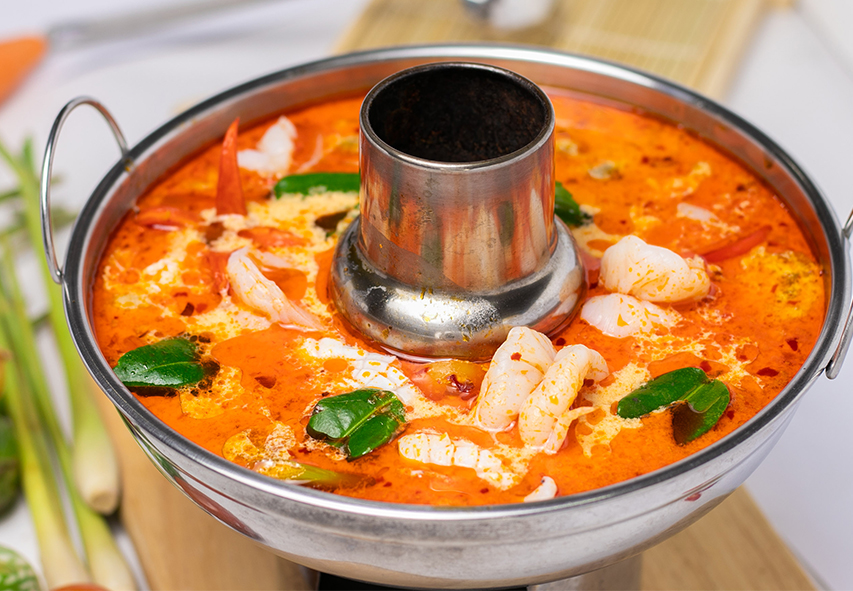 45.TomYum Soup with Seafood