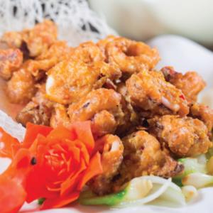 37.Seafood- Fried Squid with Salted Egg