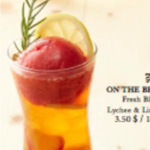 100.Summer Fruit Tea Float