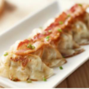 75.Bacon Gyoza