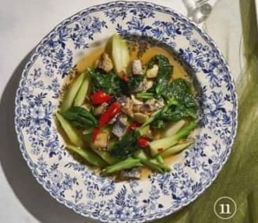 88.Chinese Kale With Salty Fish