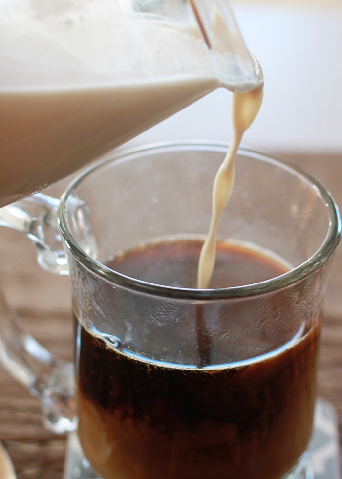 16.Hot Milk Coffee