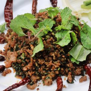 43.Fried Dry Larb Beef