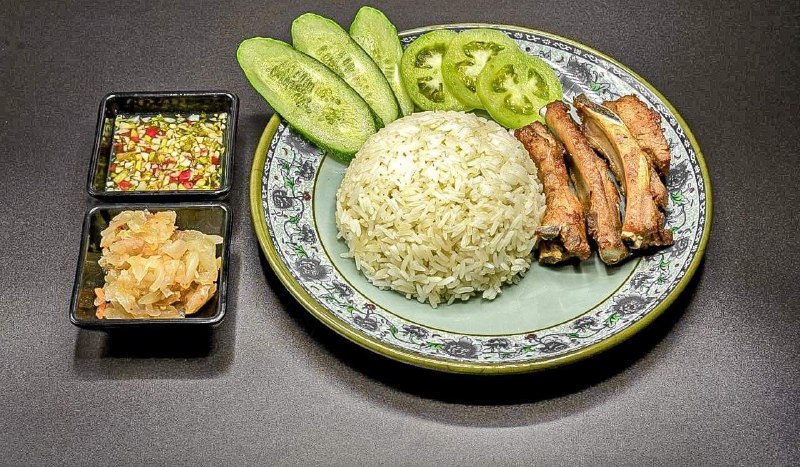 14.Rice with Pork Ribs