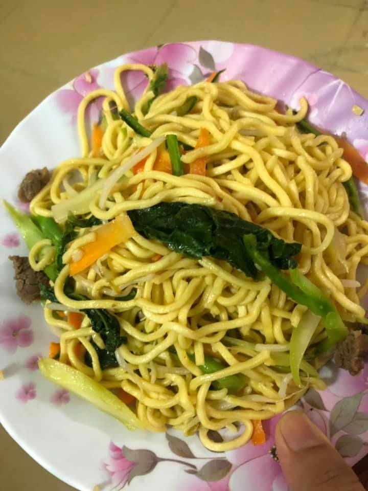 Fried Chinese Noodle with Vegetable