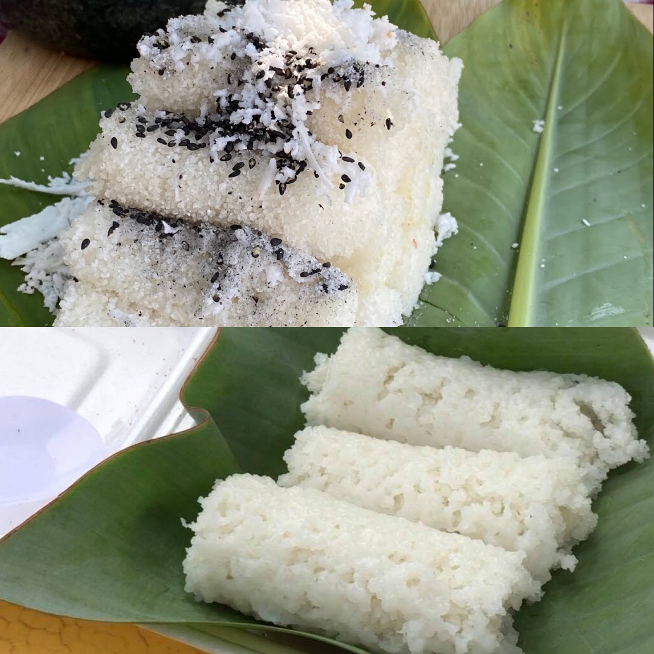 Rice steam cake C226 (Khmer Food)