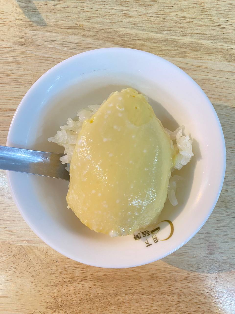19. Sweet Sticky Rice with Durian